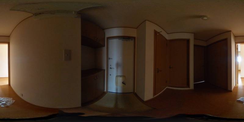 パノラマ画像玄関