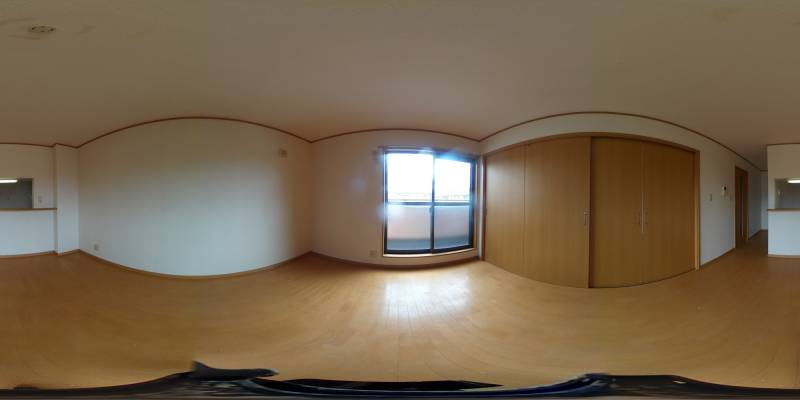 パノラマ画像リビング