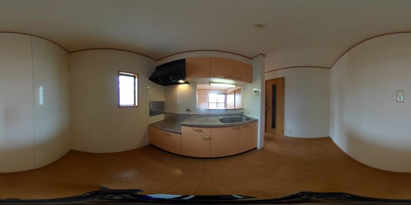 パノラマ画像キッチン