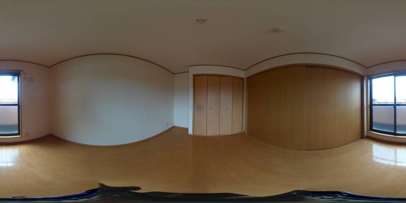 パノラマ画像洋室