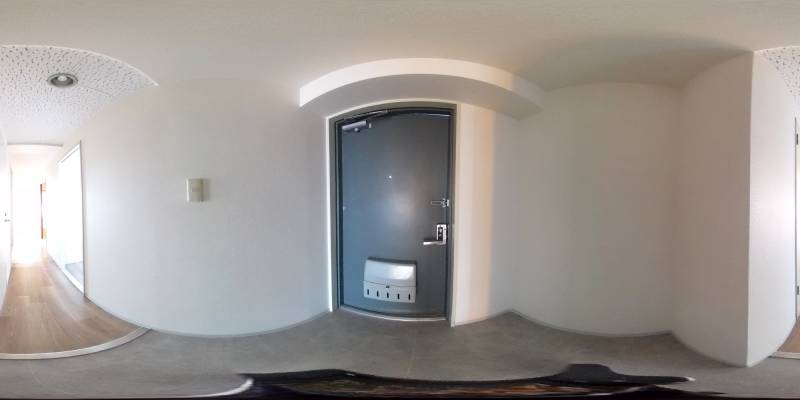 パノラマ画像玄関