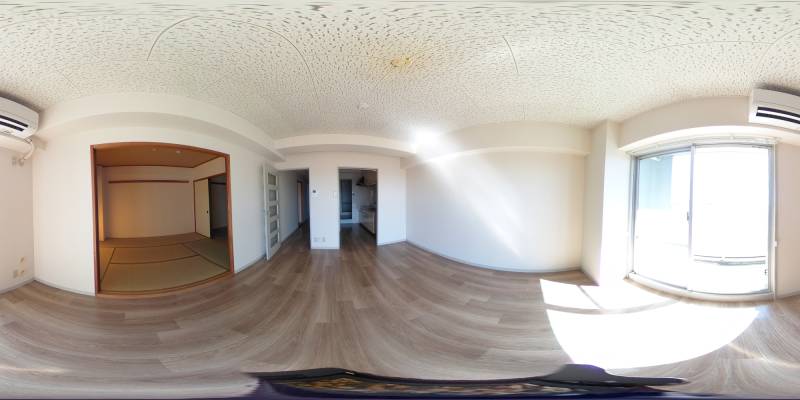 パノラマ画像洋室