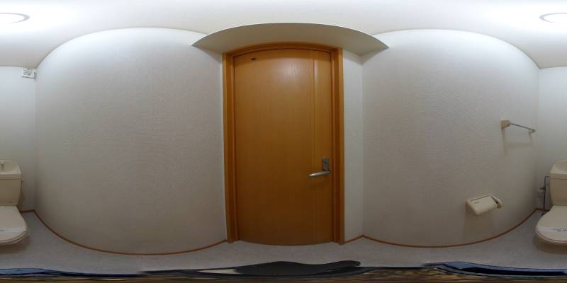 パノラマ画像トイレ