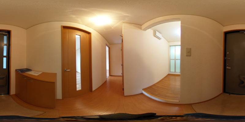 パノラマ画像玄関