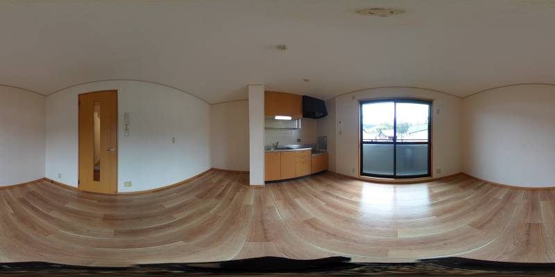 パノラマ画像リビング