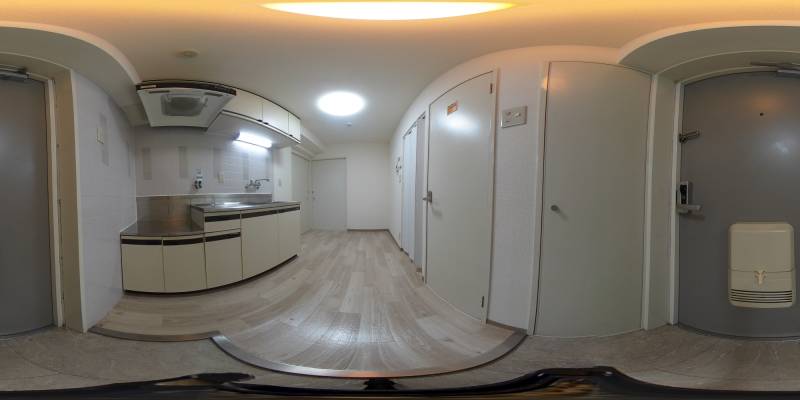 パノラマ画像玄関