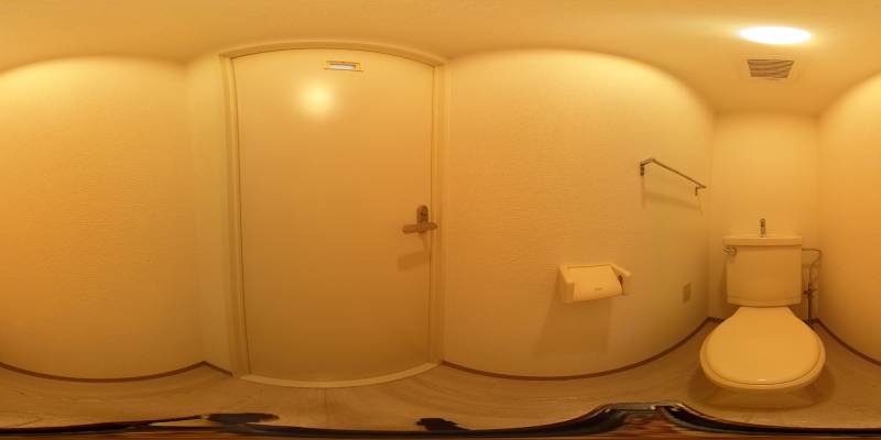 パノラマ画像トイレ