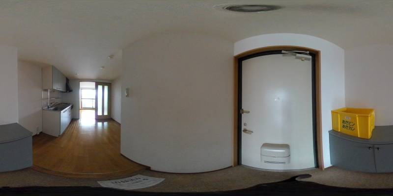 パノラマ画像玄関