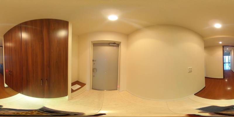 パノラマ画像玄関