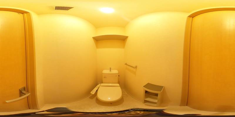 パノラマ画像トイレ