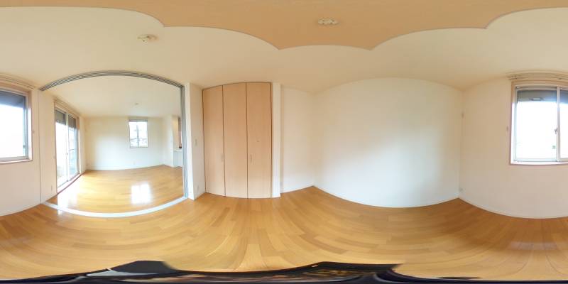 パノラマ画像洋室