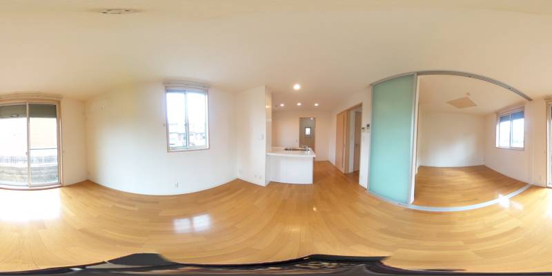 パノラマ画像リビング