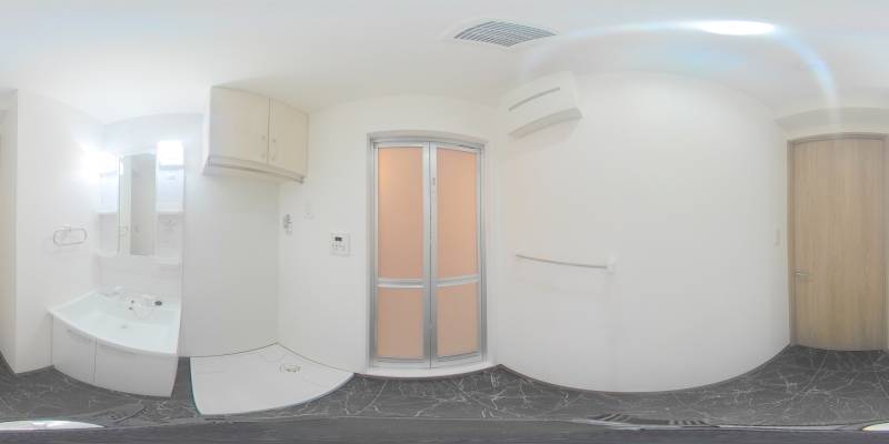 パノラマ画像洗面所