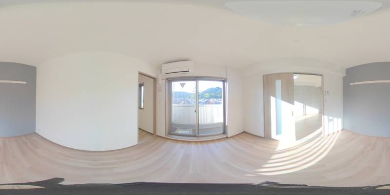 パノラマ画像洋室