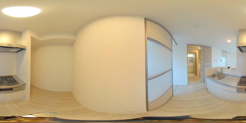 パノラマ画像キッチン