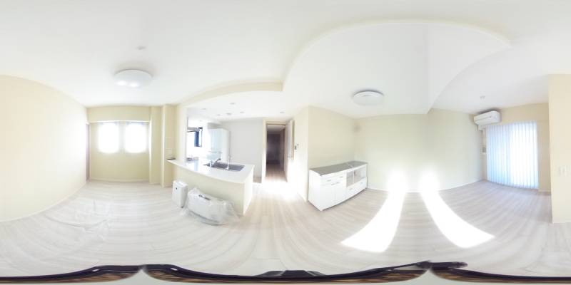 パノラマ画像リビング