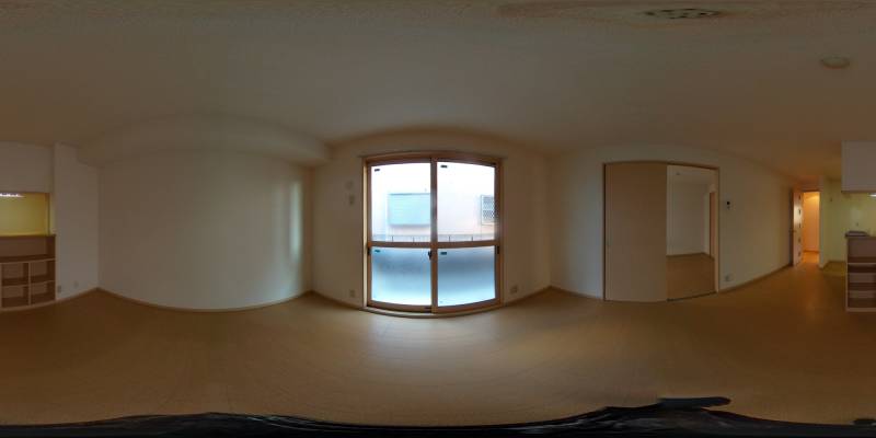 パノラマ画像洋室