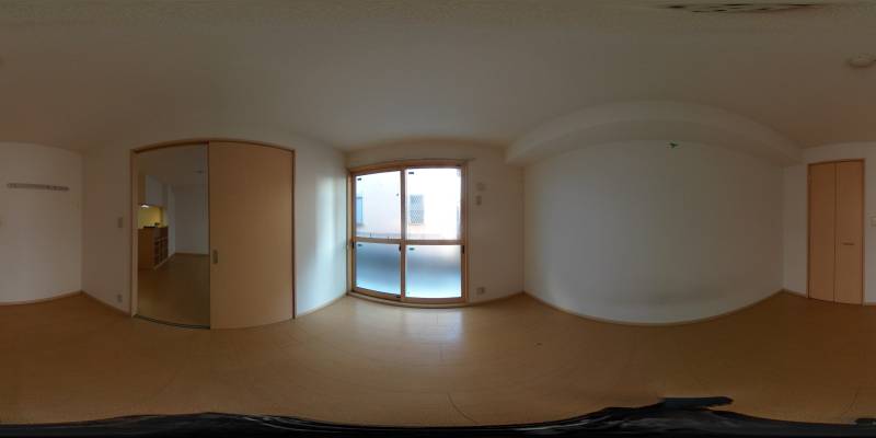 パノラマ画像洋室