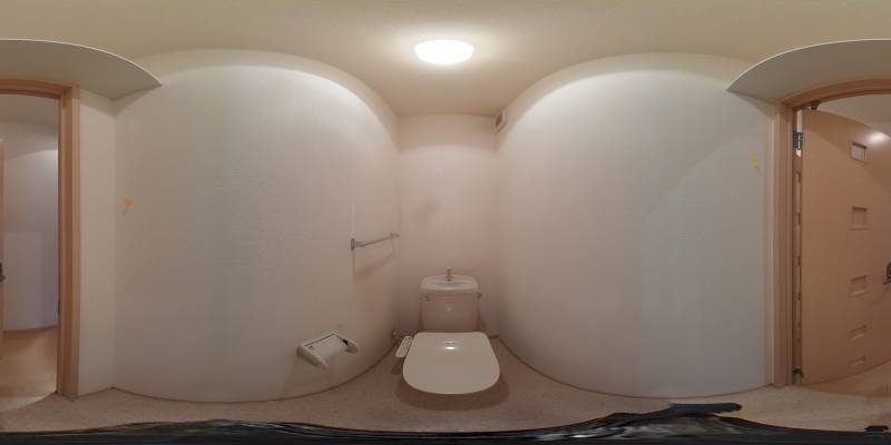 パノラマ画像トイレ