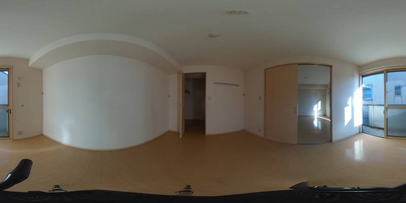 パノラマ画像洋室