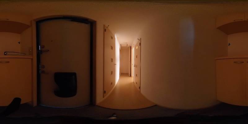 パノラマ画像玄関