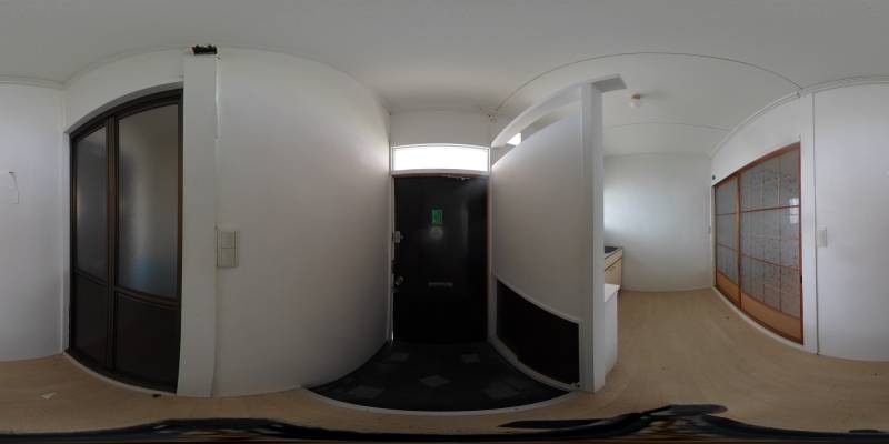 パノラマ画像玄関