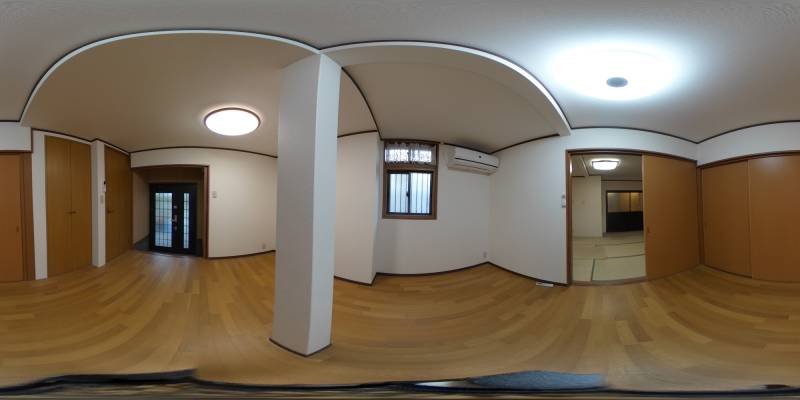 パノラマ画像洋室