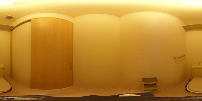 パノラマ画像トイレ