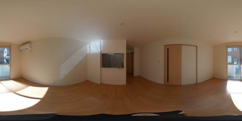 パノラマ画像リビング