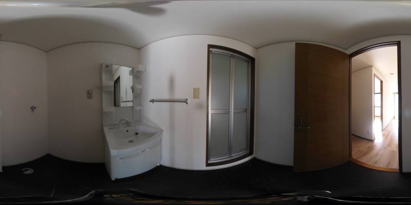 パノラマ画像洗面所