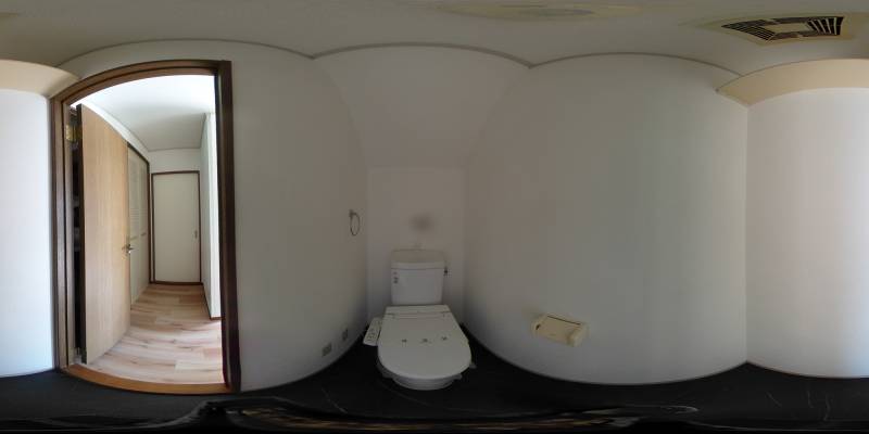 パノラマ画像トイレ