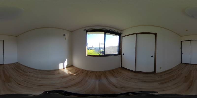 パノラマ画像洋室