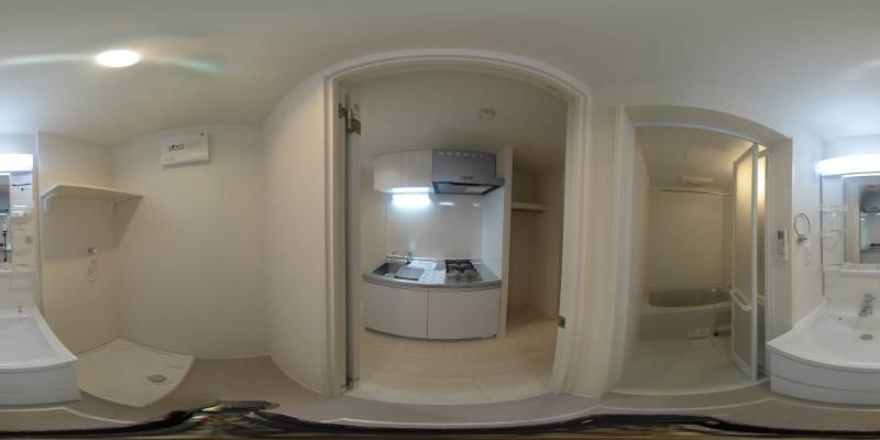 パノラマ画像洗面所