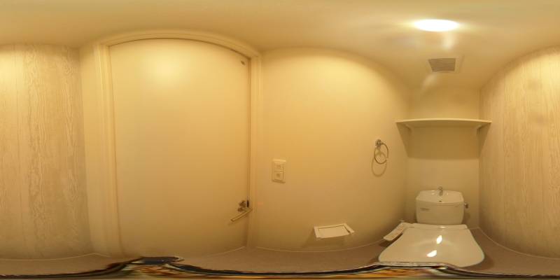 パノラマ画像トイレ