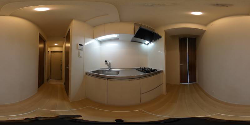 パノラマ画像キッチン