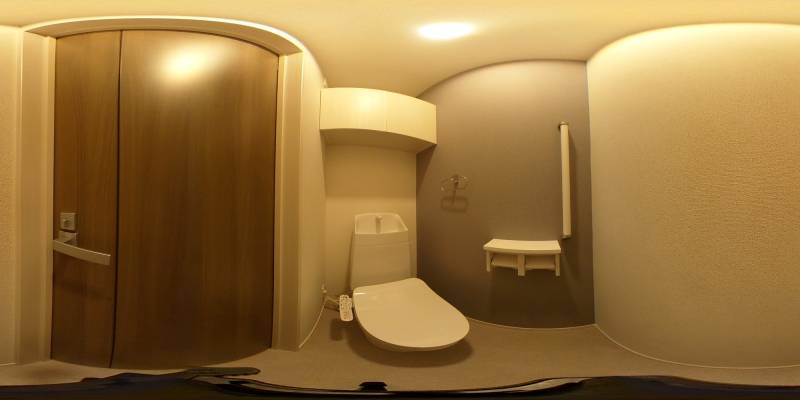 パノラマ画像トイレ