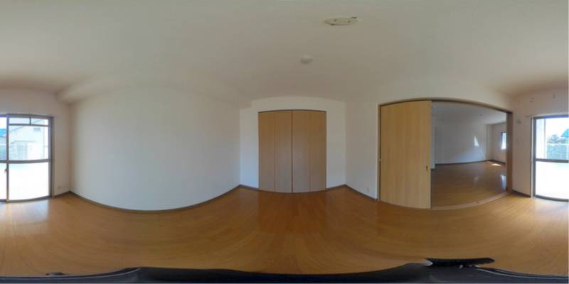 パノラマ画像洋室