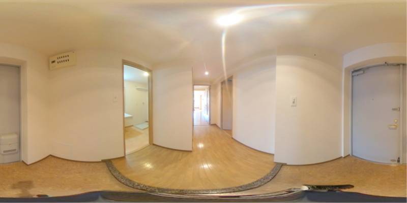 パノラマ画像玄関