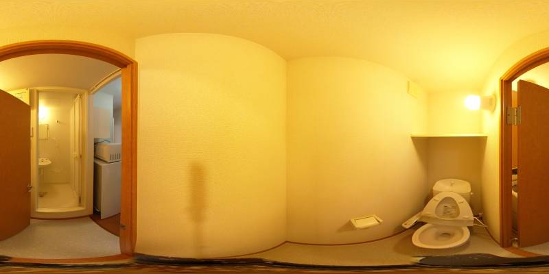 パノラマ画像トイレ