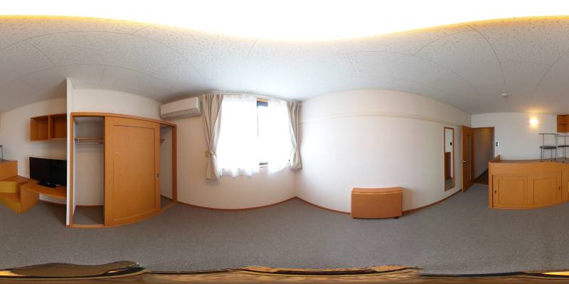 パノラマ画像洋室