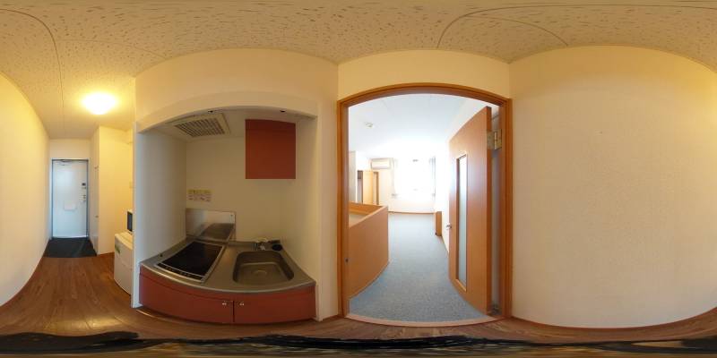 パノラマ画像キッチン