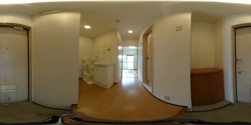 パノラマ画像玄関