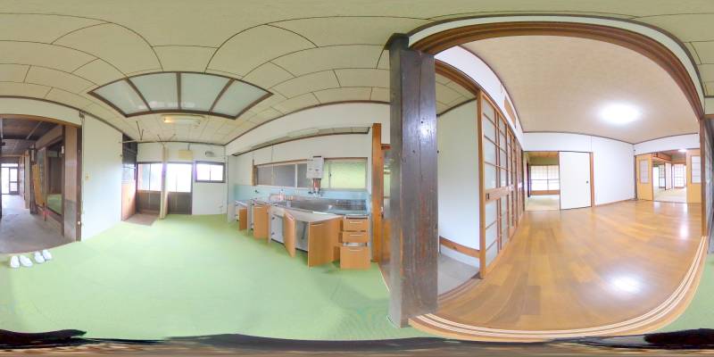 パノラマ画像リビング