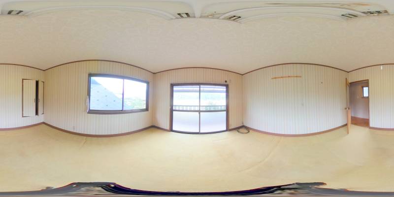 パノラマ画像洋室