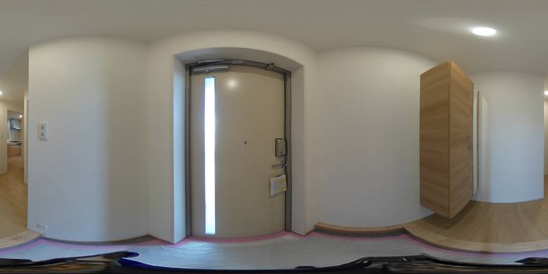 パノラマ画像玄関