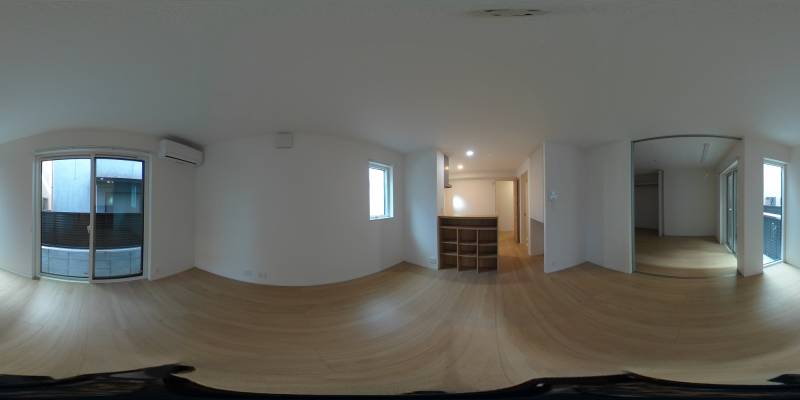 パノラマ画像洋室