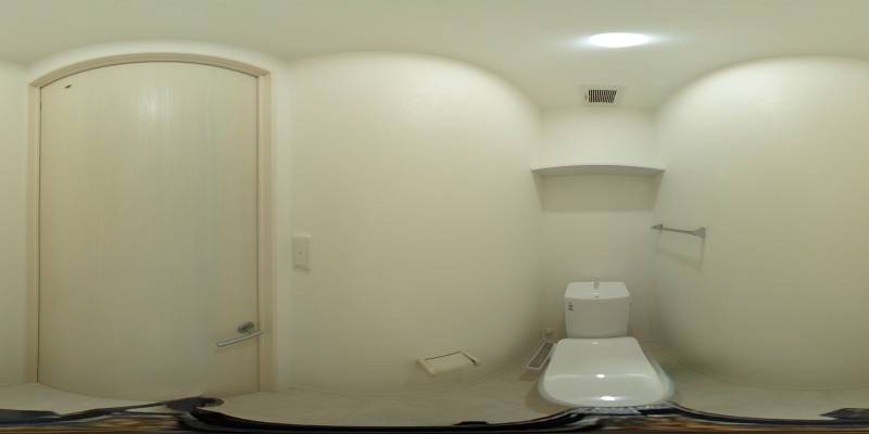 パノラマ画像トイレ