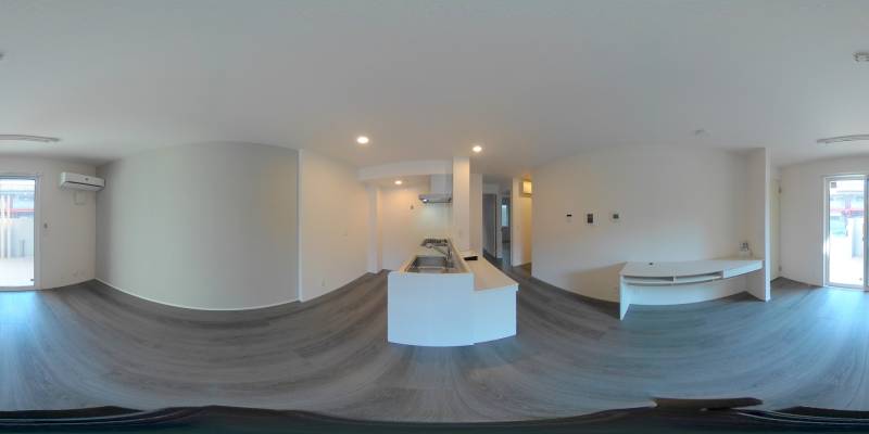 パノラマ画像リビング