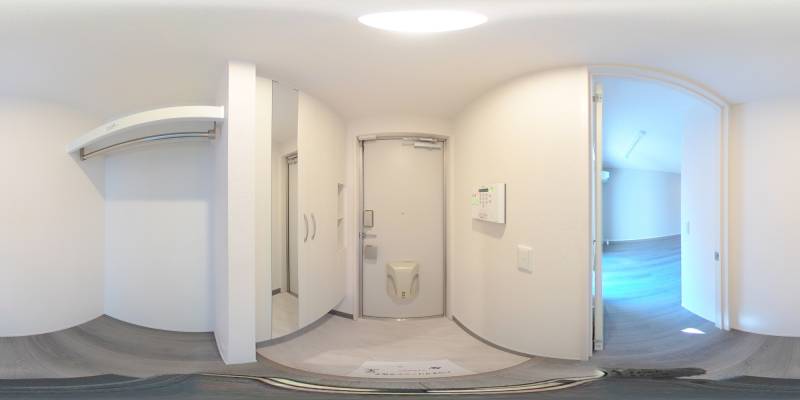 パノラマ画像玄関