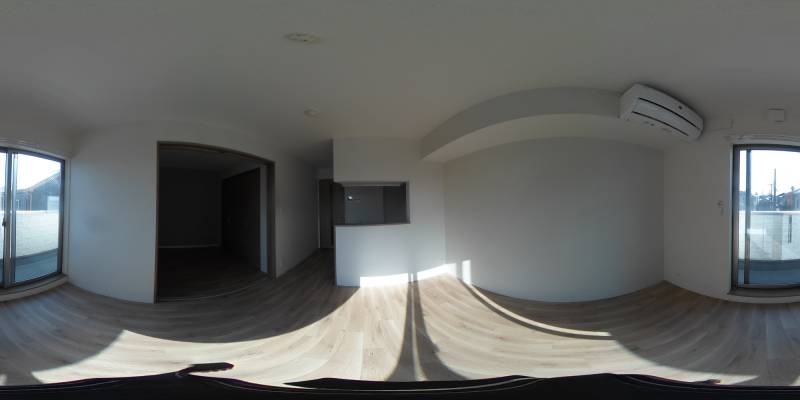 パノラマ画像リビング